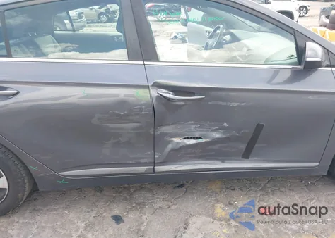 2017 Hyundai Ioniq Hybrid Sel z USA, uszkodzony, nr VIN KMHC75LC0HU047704